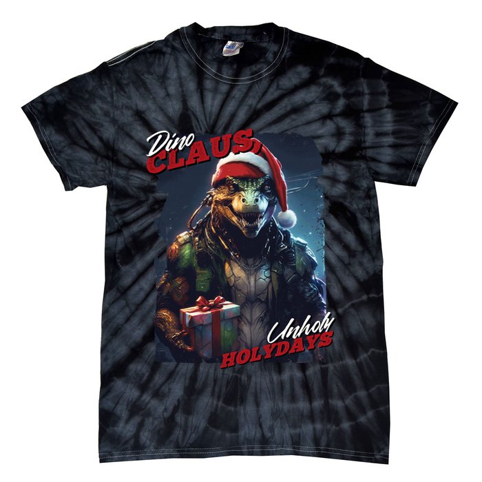 Dino Claus Tie-Dye T-Shirt