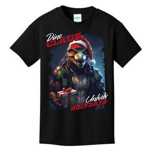 Dino Claus Kids T-Shirt