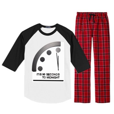 Doomsday Clock Raglan Sleeve Pajama Set