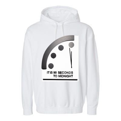 Doomsday Clock Garment-Dyed Fleece Hoodie