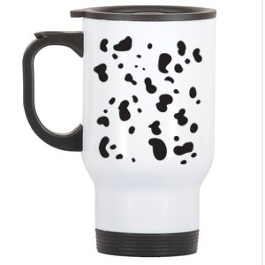 Dalmatian Costume Dog Halloween Adult Women Stainless Steel Travel Mug