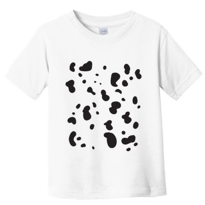 Dalmatian Costume Dog Halloween Adult Women Toddler T-Shirt