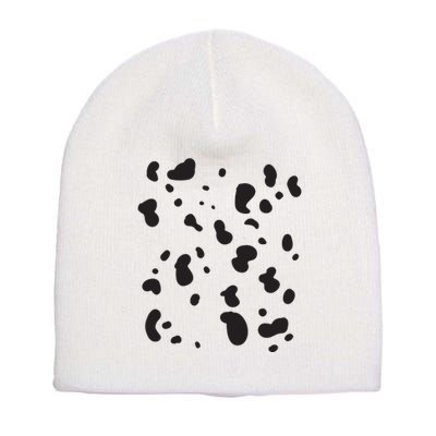 Dalmatian Costume Dog Halloween Adult Women Short Acrylic Beanie