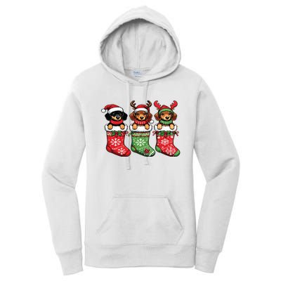 Dachshund Christmas Women's Pullover Hoodie