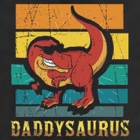 Daddysaurus Cool Dad Dinosaur With Sunglasses Beanie