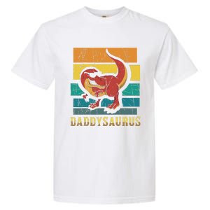 Daddysaurus Cool Dad Dinosaur With Sunglasses Garment-Dyed Heavyweight T-Shirt