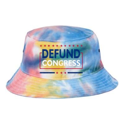 Defund Congress Defund Politicians Libertarian Political Tie Dye Newport Bucket Hat