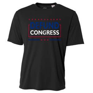 Defund Congress Defund Politicians Libertarian Political Cooling Performance Crew T-Shirt