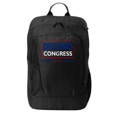 Defund Congress Defund Politicians Libertarian Political City Backpack