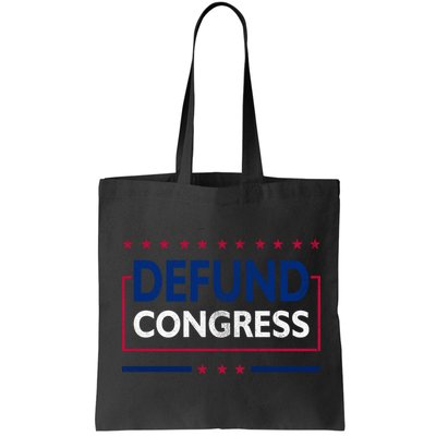 Defund Congress Defund Politicians Libertarian Political Bag