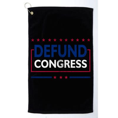 Defund Congress Defund Politicians Libertarian Political Golf Towel