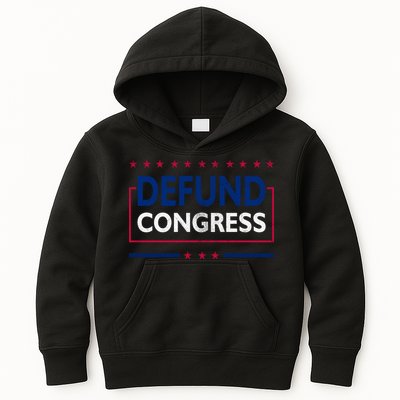 Defund Congress Defund Politicians Libertarian Political Kids Hoodie
