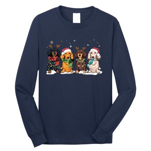 Dachshund Christmas Long Sleeve Shirt