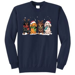 Dachshund Christmas Tall Sweatshirt