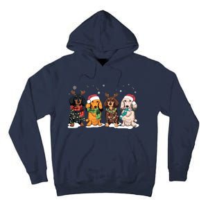 Dachshund Christmas Tall Hoodie