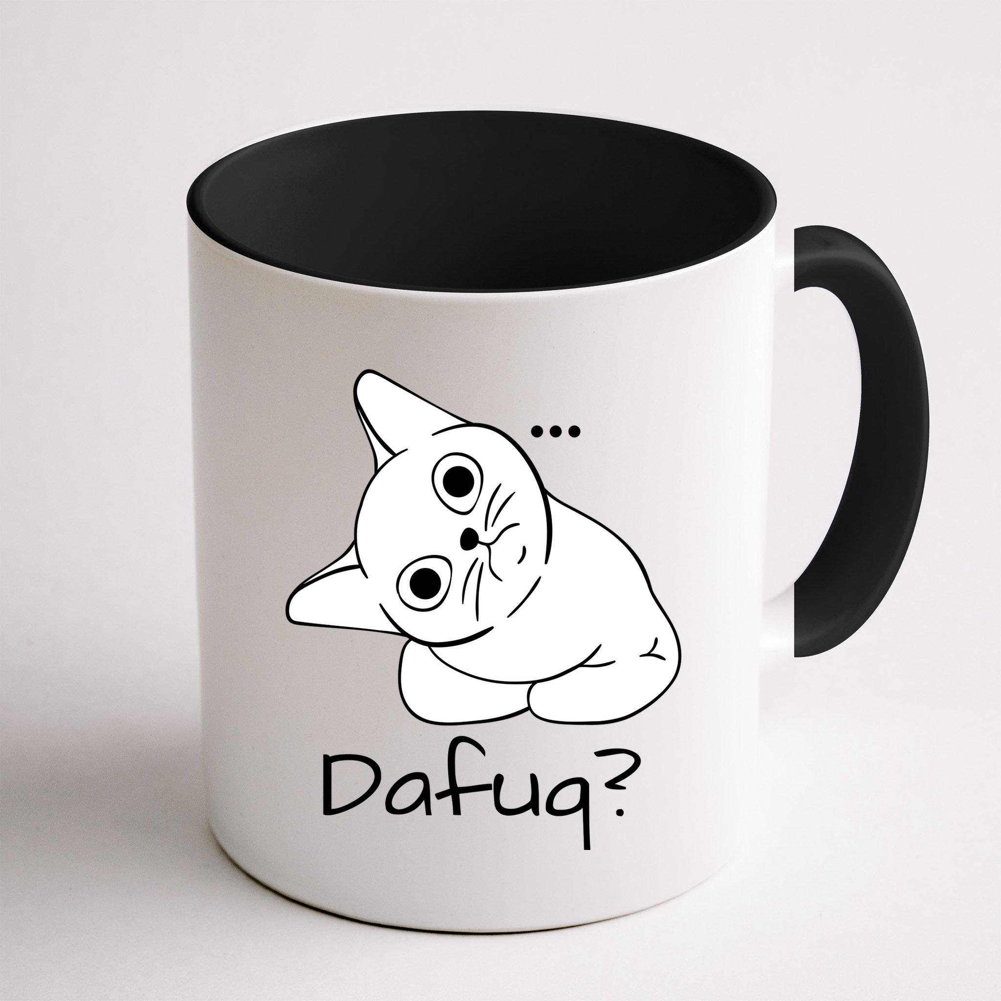 Dafuq Cat Mug