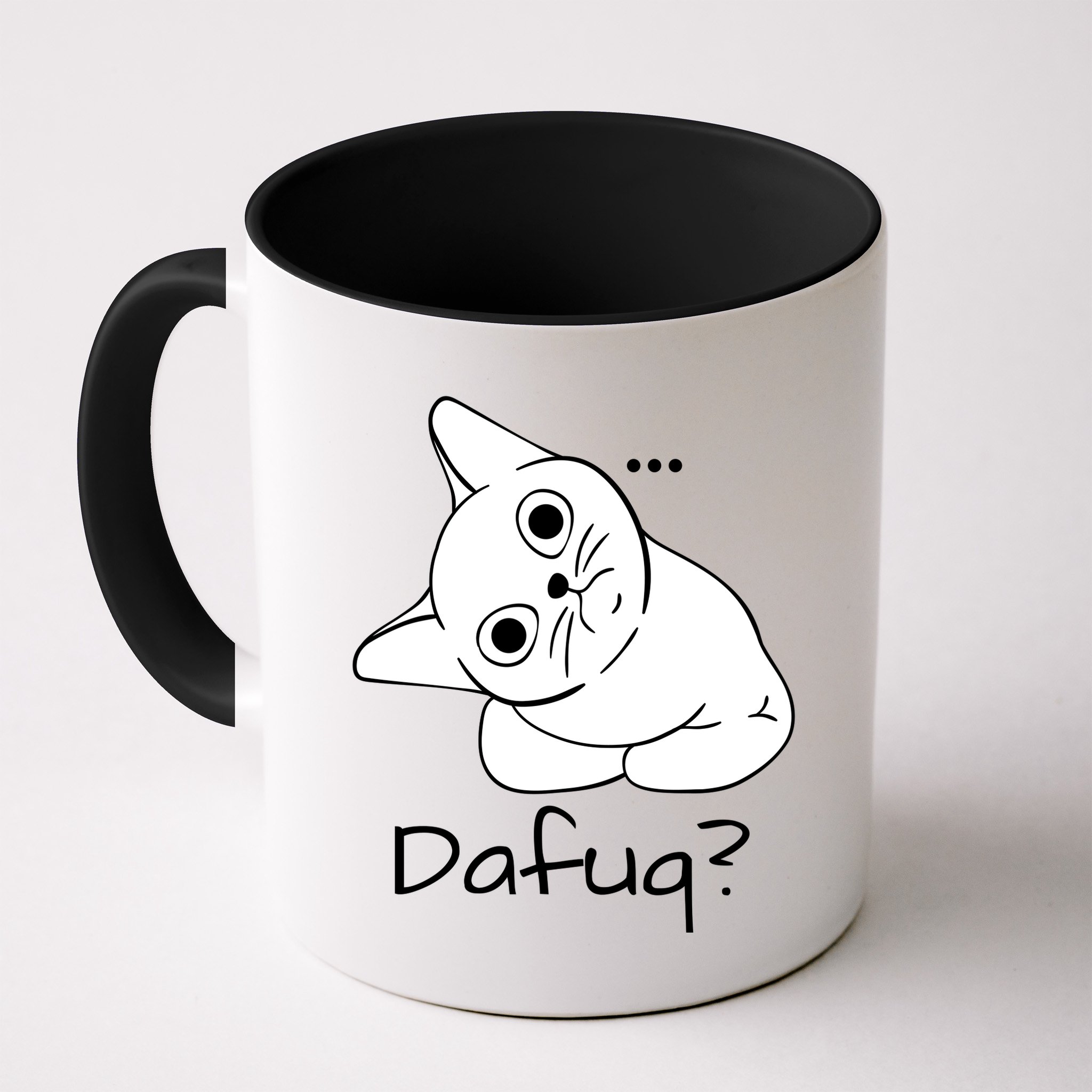 Dafuq Cat Mug