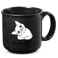 Dafuq Cat 15oz Campfire Ceramic Mug