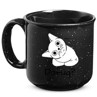 Dafuq Cat 15oz Campfire Ceramic Mug