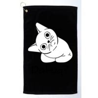 Dafuq Cat Golf Towel