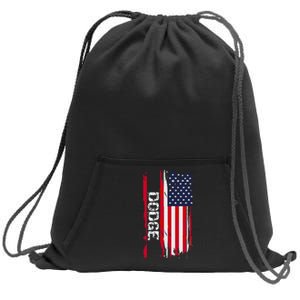 Dodge City Sweatshirt Cinch Pack Bag