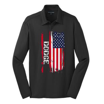 Dodge City Silk Touch Performance Long Sleeve Polo