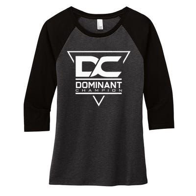 Dominant Champion Women's Tri-Blend 3/4-Sleeve Raglan Shirt