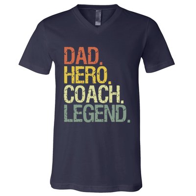 Dad Coach V-Neck T-Shirt