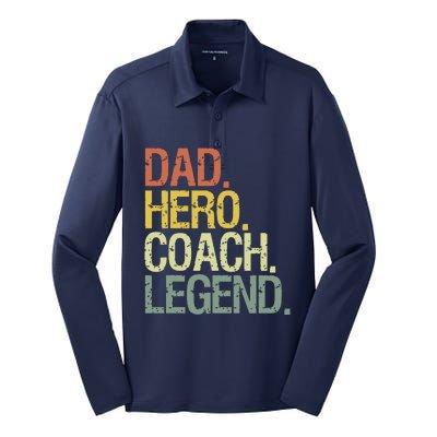 Dad Coach Silk Touch Performance Long Sleeve Polo