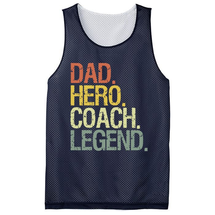 Dad Coach Mesh Reversible Basketball Jersey Tank