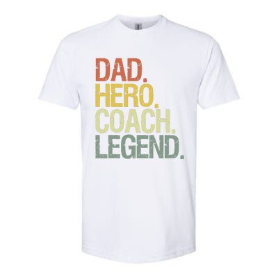 Dad Coach Softstyle® CVC T-Shirt