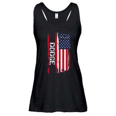 Dodge City Ladies Essential Flowy Tank