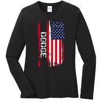 Dodge City Ladies Long Sleeve Shirt