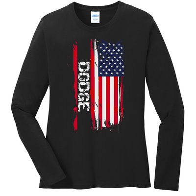 Dodge City Ladies Long Sleeve Shirt