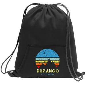 Durango Colorado Sweatshirt Cinch Pack Bag