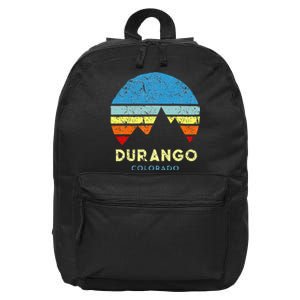 Durango Colorado 16 in Basic Backpack