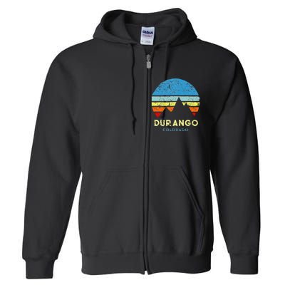 Durango Colorado Full Zip Hoodie