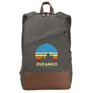 Durango Colorado Cotton Canvas Backpack