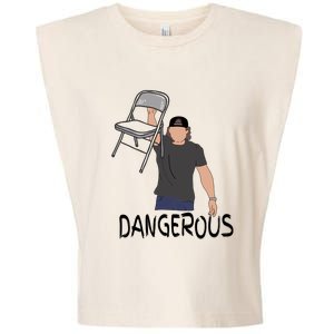 Dangerous Chair Garment-Dyed Women's Muscle Tee