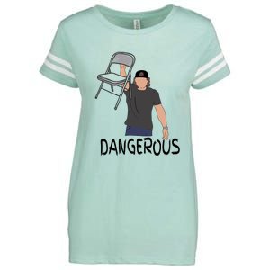 Dangerous Chair Enza Ladies Jersey Football T-Shirt