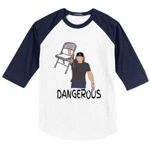 Dangerous Chair Baseball Sleeve Shirt