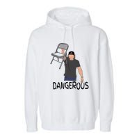 Dangerous Chair Garment-Dyed Fleece Hoodie