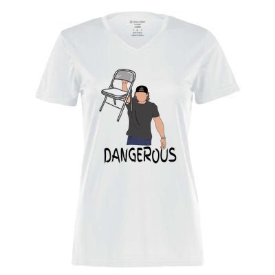 Dangerous Chair Women's Momentum V-Neck T-Shirt