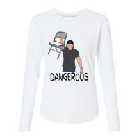 Dangerous Chair Womens Cotton Relaxed Long Sleeve T-Shirt