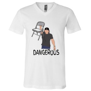 Dangerous Chair V-Neck T-Shirt