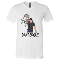 Dangerous Chair V-Neck T-Shirt