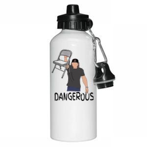 Dangerous Chair Aluminum Water Bottle 