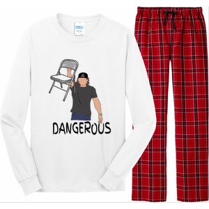 Dangerous Chair Long Sleeve Pajama Set