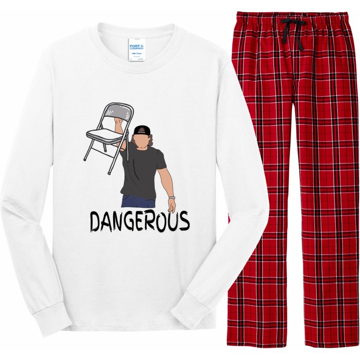 Dangerous Chair Long Sleeve Pajama Set