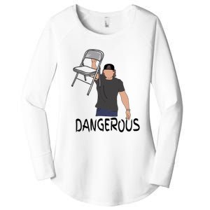 Dangerous Chair Women's Perfect Tri Tunic Long Sleeve Shirt